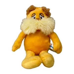 Dr. Seuss 11" The Lorax Licensed Aurora Stuffed Plush 2018